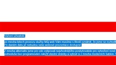 Mujweb.cz končí Mujweb.cz končí