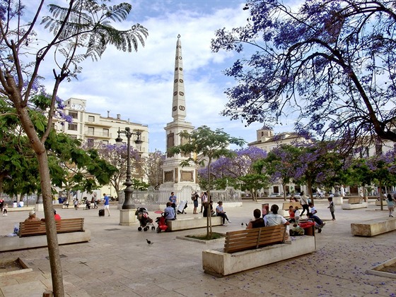 Plaza de la Merced ve panlské Málaze