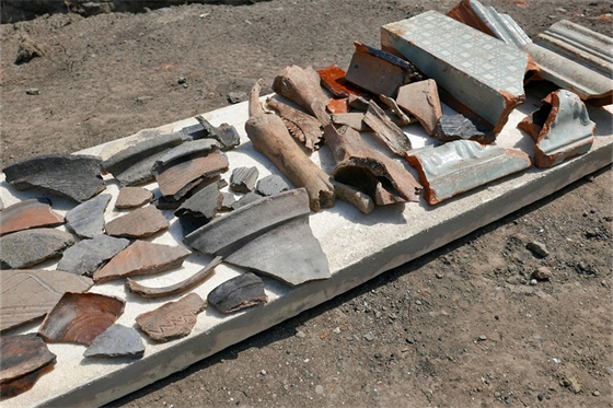 Perovtí archeologové nali bhem záchranného výzkumu nedaleko centra Perova...