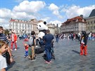 Atrakce na Staroměstském náměstí Atrakce na Staroměstském náměstí