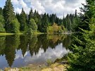 Nejkrásnější šumavské jezero LAKA Nejkrásnější šumavské jezero LAKA