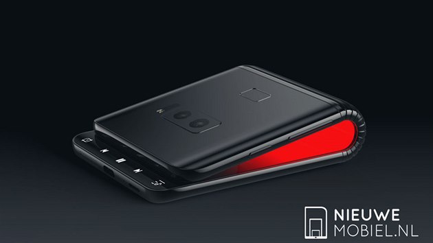 Koncept ohebný Samsung Galaxy F Koncept ohebný Samsung Galaxy F