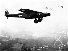 Tímotorové bombardéry Avia F.IX eskoslovenského letectva