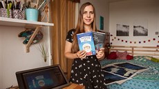 Ilustrátorka Kateřina Brabcová a její první knižní obálky, (Ne)obyčejný kluk a... Ilustrátorka Kateřina Brabcová a její první knižní obálky, (Ne)obyčejný kluk a...