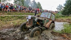 V Dráchov na Sobslavsku se konal sedmý roník závod traktor Traktoriáda.