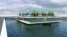V nizozemském Rotterdamu vzniká plovoucí farma, navržená studiem Beladon. V nizozemském Rotterdamu vzniká plovoucí farma, navržená studiem Beladon.