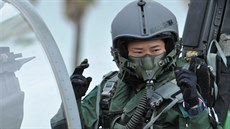 Japonská pilotka Misa Macušimová. Japonská pilotka Misa Macušimová.