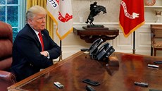 Americký prezident Donald Trump během rozhovoru (20. srpen 2018) Americký prezident Donald Trump během rozhovoru (20. srpen 2018)