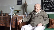 Mohamed Ali Šilhavý ve svém bytě v Třebíči na archivním snímku Mohamed Ali Šilhavý ve svém bytě v Třebíči na archivním snímku