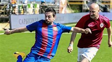 Takhle hrál loni v Brně malý fotbal za Barcelonu záložník Jofre (vlevo) v... Takhle hrál loni v Brně malý fotbal za Barcelonu záložník Jofre (vlevo) v...