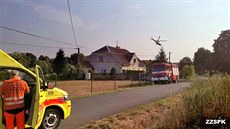 Vážný úraz ruky a dále hlavy utrpěla třiaosmdesátiletá žena, kterou na poli u... Vážný úraz ruky a dále hlavy utrpěla třiaosmdesátiletá žena, kterou na poli u...