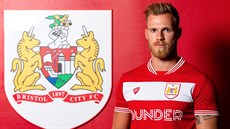 Fotbalový obránce Tomáš Kalas v dresu Bristolu City. Fotbalový obránce Tomáš Kalas v dresu Bristolu City.