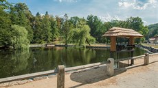 Pi rekonstrukci zámeckého rybníka (na snímku) nali ve Frýdlantu na Liberecku...