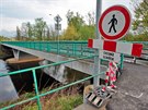 Doubsk most v Karlovch Varech a jeho stav na zatku rekonstrukce v dubnu...