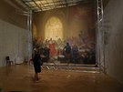 Muchova Slovanská epopej po dvou letech opět v Praze. Muchova Slovanská epopej po dvou letech opět v Praze.