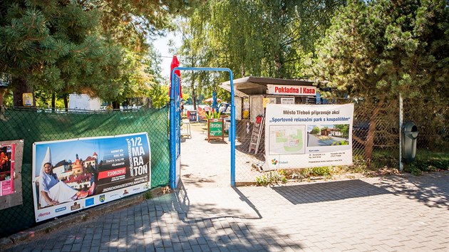 V Třeboni plánují u stávající hlavní pláže u rybníka Svět postavit nové veřejné koupaliště.