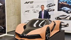 Studie supersportovního vozu na elektrický pohon AF2 a Martin Zabadal,...