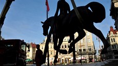Socha najde dočasný domov ve Vratislavicích. Socha najde dočasný domov ve Vratislavicích.