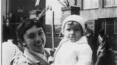 Marie Charousková se synem Marie Charousková se synem