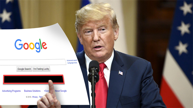 Donald Trump si postěžoval, že Google neodkazuje na jeho projevy. Není to ale... Donald Trump si postěžoval, že Google neodkazuje na jeho projevy. Není to ale...