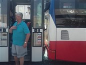 Nehoda dvou autobus u zastvky Ldv. (6.9.2018)