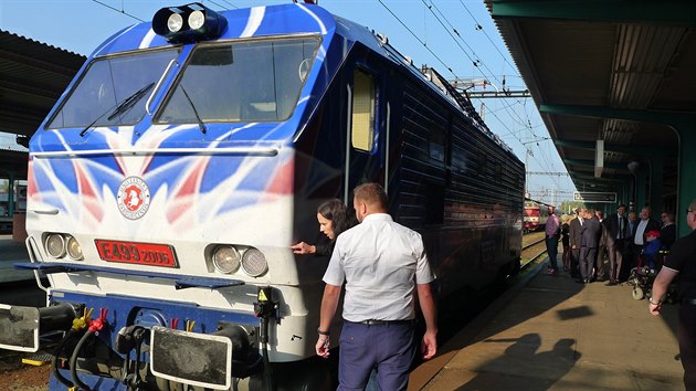 Lokomotiva eskch drah a Dopravn fakulty Jana Pernera Univerzity Pardubice