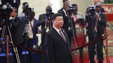 Čínský prezident Si Ťin-pching očekává africké lídry před zahájením Fóra o... Čínský prezident Si Ťin-pching očekává africké lídry před zahájením Fóra o...
