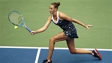 Karolína Plíková ve tvrtifnále US Open.