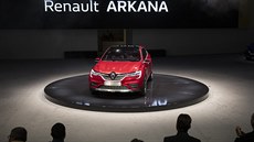 Kupé SUV Renault Arkana pi premiée na autosalonu v Moskv