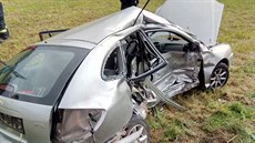 Nehoda u Pibylova. (3. 9.2018)