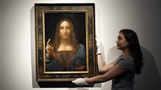 Obraz Salvator Mundi (spasitel svta) je dílem Leonarda da Vinciho. Pochází z...