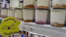 Označení regionálních výrobků v supermarketu Terno Označení regionálních výrobků v supermarketu Terno