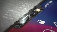 Pokročilá optika True Depth od Applu umí odemknout telefon skenováním 3D mapy... Pokročilá optika True Depth od Applu umí odemknout telefon skenováním 3D mapy...