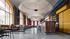 Prostor původně sloužil jako předváděcí místnost nedaleké továrny na klavíry. Prostor původně sloužil jako předváděcí místnost nedaleké továrny na klavíry.