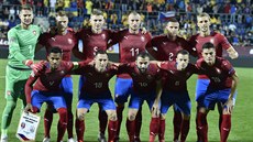 Základní sestava české fotbalové reprezentace pro utkání s Ukrajinou. Horní... Základní sestava české fotbalové reprezentace pro utkání s Ukrajinou. Horní...