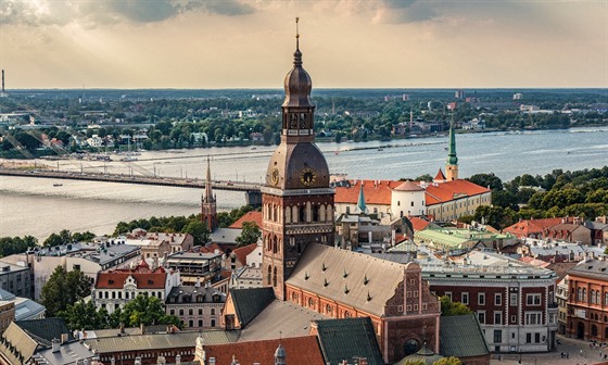 Sedmisettisícová Riga je nejvtí msto Pobaltí. Ruskojazyní obyvatelé dnes...