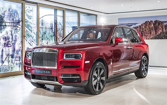 Rolls-Royce Cullinan pi praské premiée