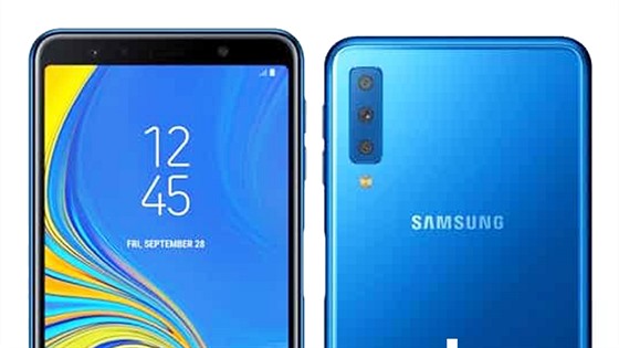 Uniklá podoba Samsungu Galaxy A7 (2018)