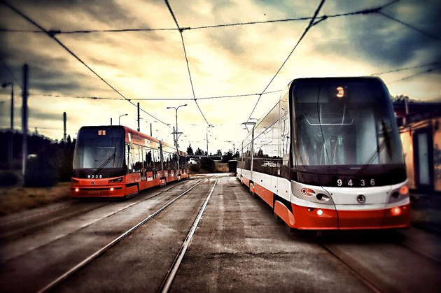 Tramvaj z Instagramu Anny Kettnerové.