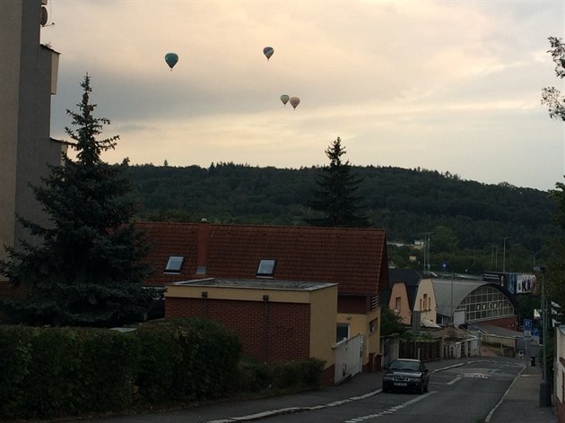 Balony nad Prahou