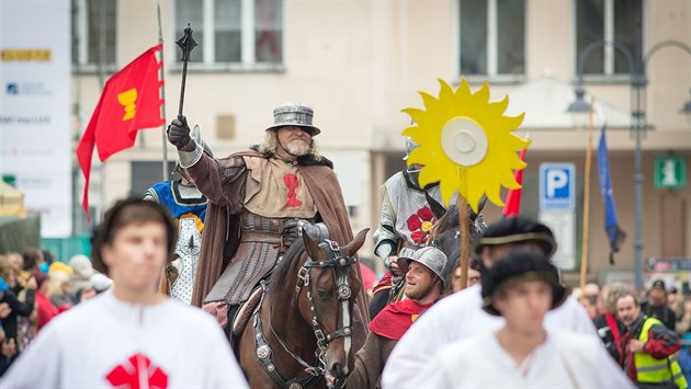 Jan Žižka nesmí na táborských slavnostech chybět. Jan Žižka nesmí na táborských slavnostech chybět.