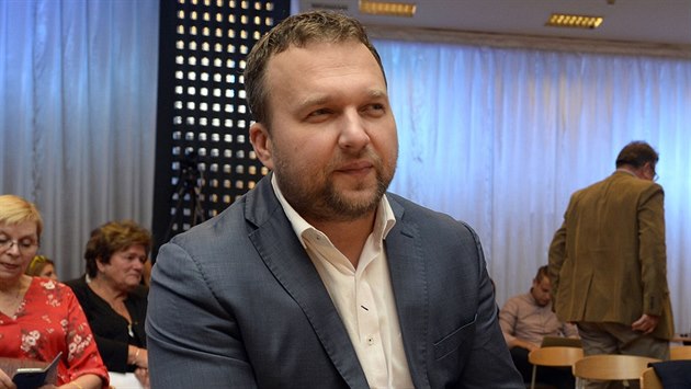 Místopředseda lidovců Marian Jurečka na konferenci KDU-ČSL 15. září 2018 v... Místopředseda lidovců Marian Jurečka na konferenci KDU-ČSL 15. září 2018 v...