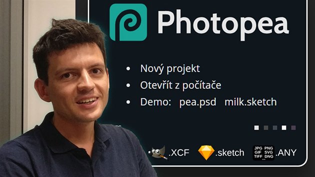 Ivan Kuckir, autor programu Photopea.com Ivan Kuckir, autor programu Photopea.com