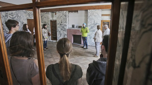 Prohlídka interiérů na Klatovské 19 v Plzni. Prohlídka interiérů na Klatovské 19 v Plzni.