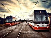Tramvaj z Instagramu Anny Kettnerové.