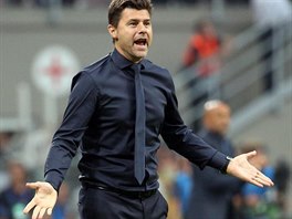 Mauricio Pochettino, trenr Tottenhamu, bhem utkn Ligy mistr na Interu...