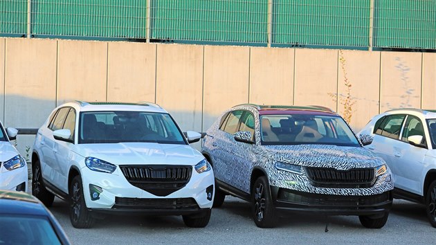 Prototypy kody Kodiaq GT pevleen za SUV Mazdy.