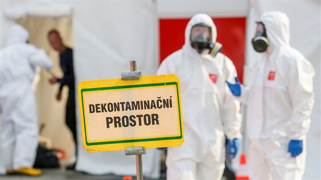 Hasii trnovali evakuaci osob z zem zasaenho radioaktivnm spadem po havrii v Jadern elektrrn Temeln.