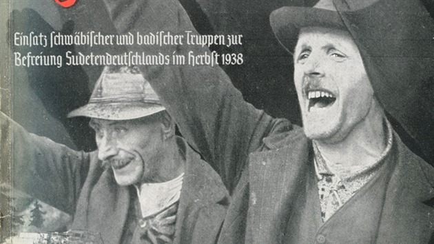 Obálka Gittnerovy knihy Über den Böhmerwald ins Sudetenland z roku 1939.