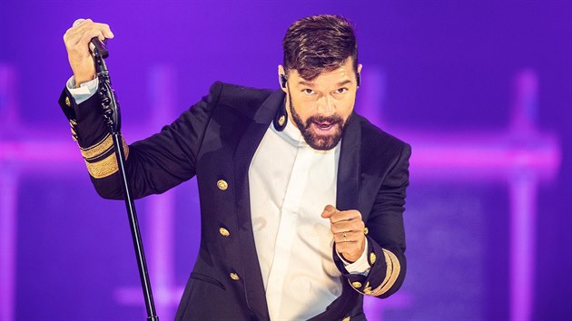 Ricky Martin vystupoval 9. z 2018 v prask O2 aren.